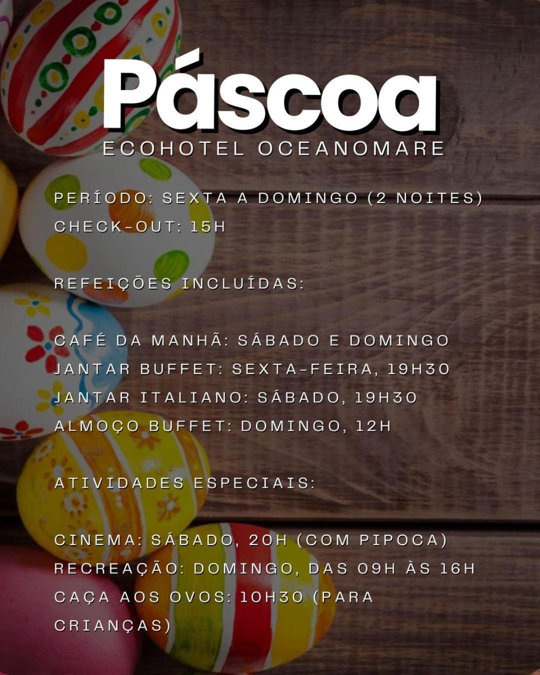Florianópolis Eco Hotel Oceanomare מראה חיצוני תמונה